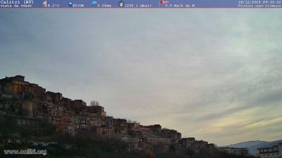 immagine della webcam nei dintorni di Sant'Agata di Puglia: webcam Calitri