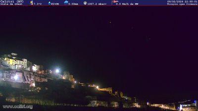immagine della webcam nei dintorni di Ariano Irpino: webcam Calitri