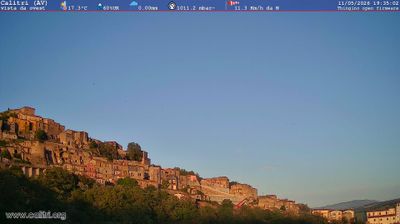 immagine della webcam nei dintorni di Ariano Irpino: webcam Calitri