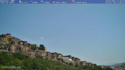 immagine della webcam nei dintorni di Campagna: webcam Calitri
