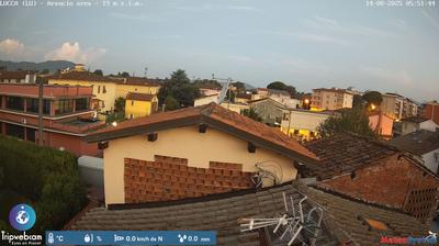 immagine della webcam nei dintorni di Pisa San Giusto: webcam Lucca
