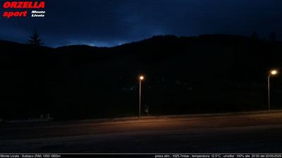 immagine della webcam nei dintorni di Capranica Prenestina: webcam Monte Livata