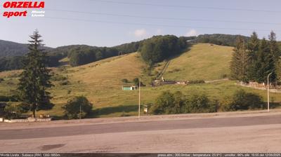 immagine della webcam nei dintorni di Cervara di Roma: webcam Monte Livata
