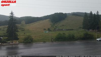 immagine della webcam nei dintorni di Subiaco: webcam Monte Livata