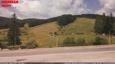 immagine della webcam nei dintorni di Castellafiume: webcam Monte Livata