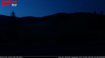 immagine della webcam nei dintorni di Civitella Roveto: webcam Monte Livata