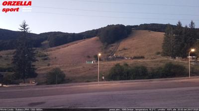 immagine della webcam nei dintorni di Capranica Prenestina: webcam Monte Livata