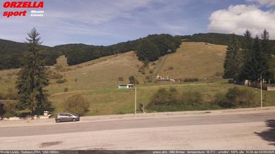 immagine della webcam nei dintorni di Vallepietra: webcam Monte Livata