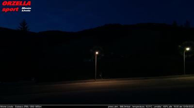 immagine della webcam nei dintorni di Capranica Prenestina: webcam Monte Livata