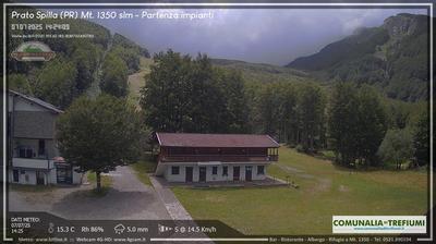 immagine della webcam nei dintorni di Fivizzano: webcam Pratospilla