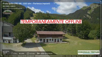 immagine della webcam nei dintorni di Fivizzano: webcam Pratospilla
