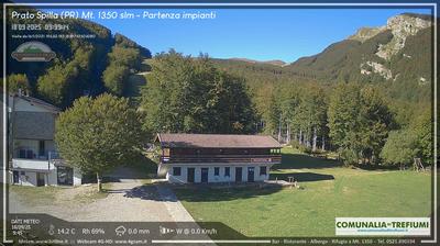 immagine della webcam nei dintorni di Fivizzano: webcam Pratospilla