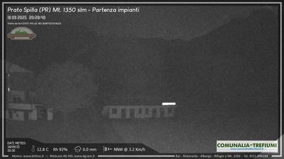immagine della webcam nei dintorni di Cerreto Laghi: webcam Pratospilla