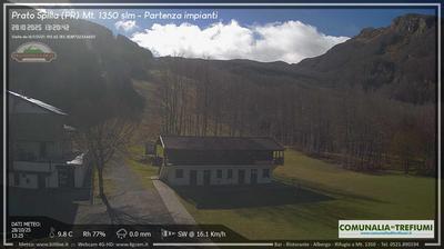 immagine della webcam nei dintorni di Bardi: webcam Pratospilla