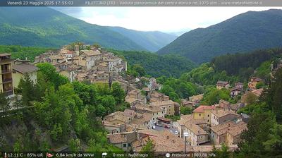 immagine della webcam nei dintorni di Vallepietra: webcam Filettino