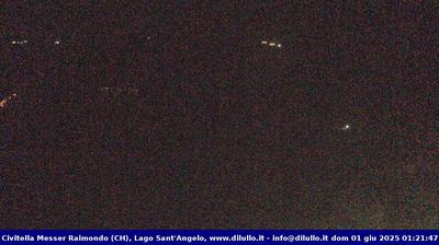 immagine della webcam nei dintorni di Roio del Sangro: webcam Civitella Messer Raimondo