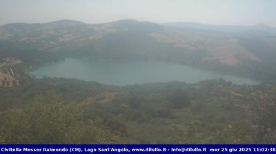 immagine della webcam nei dintorni di Sant'Eufemia a Maiella: webcam Civitella Messer Raimondo
