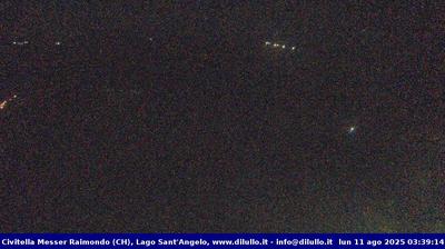 immagine della webcam nei dintorni di Roio del Sangro: webcam Civitella Messer Raimondo