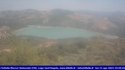 immagine della webcam nei dintorni di Cansano: webcam Civitella Messer Raimondo