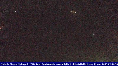 immagine della webcam nei dintorni di Caramanico Terme: webcam Civitella Messer Raimondo