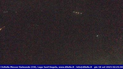 immagine della webcam nei dintorni di San Vito Chietino: webcam Civitella Messer Raimondo