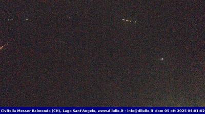 immagine della webcam nei dintorni di Schiavi di Abruzzo: webcam Civitella Messer Raimondo