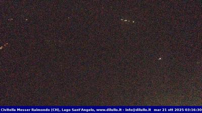 immagine della webcam nei dintorni di Campo di Giove: webcam Civitella Messer Raimondo