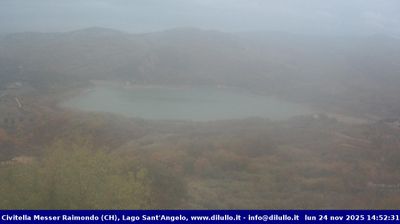 immagine della webcam nei dintorni di Schiavi di Abruzzo: webcam Civitella Messer Raimondo