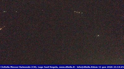 immagine della webcam nei dintorni di Altino: webcam Civitella Messer Raimondo