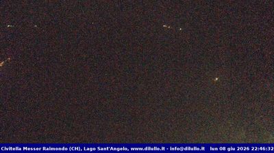 immagine della webcam nei dintorni di Campo di Giove: webcam Civitella Messer Raimondo