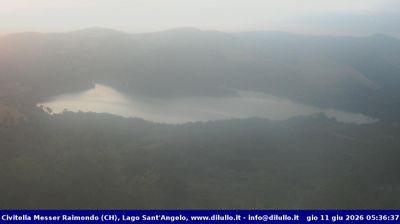 immagine della webcam nei dintorni di Serramonacesca: webcam Civitella Messer Raimondo