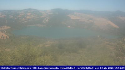 immagine della webcam nei dintorni di Campo di Giove: webcam Civitella Messer Raimondo