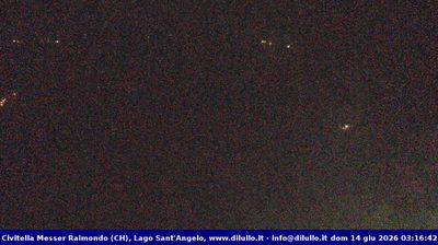 immagine della webcam nei dintorni di Caramanico Terme: webcam Civitella Messer Raimondo