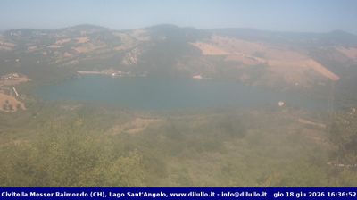 immagine della webcam nei dintorni di Campo di Giove: webcam Civitella Messer Raimondo