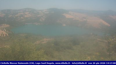 immagine della webcam nei dintorni di Sant'Eufemia a Maiella: webcam Civitella Messer Raimondo