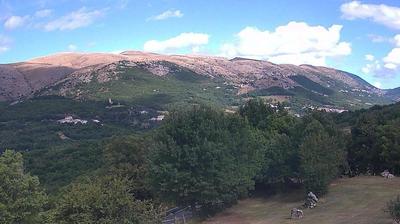 immagine della webcam nei dintorni di Fonte Cerreto: webcam Lucoli