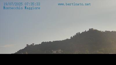 immagine della webcam nei dintorni di San Germano dei Berici: webcam Montecchio Maggiore