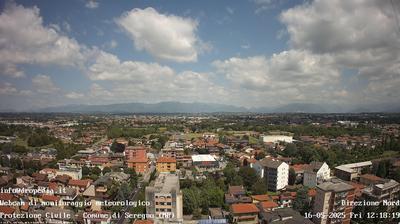 immagine della webcam nei dintorni di Milano Villaggio dei Giornalisti: webcam Seregno