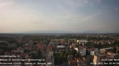 immagine della webcam nei dintorni di Milano Pratocentenaro: webcam Seregno