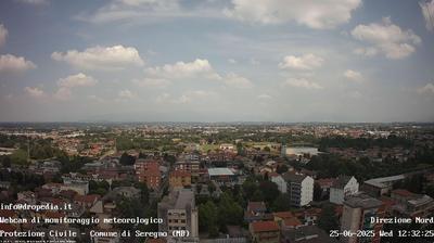 immagine della webcam nei dintorni di Milano Marghera: webcam Seregno