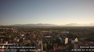 immagine della webcam nei dintorni di Milano Villa San Giovanni: webcam Seregno