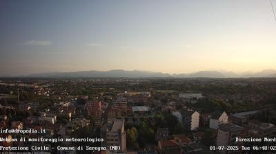 immagine della webcam nei dintorni di Capiago Intimiano: webcam Seregno