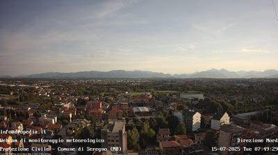 immagine della webcam nei dintorni di Milano Sant'Ambrogio centro: webcam Seregno