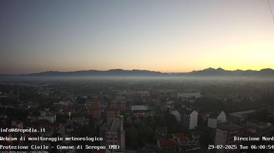 immagine della webcam nei dintorni di Milano Gallaratese: webcam Seregno