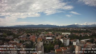 immagine della webcam nei dintorni di Milano Ponte Lambro: webcam Seregno