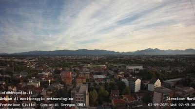 immagine della webcam nei dintorni di Milano Foro Bonaparte: webcam Seregno