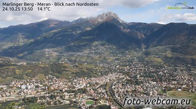 immagine della webcam nei dintorni di Scena: webcam Marlengo