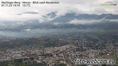 immagine della webcam nei dintorni di Ultimo: webcam Marlengo