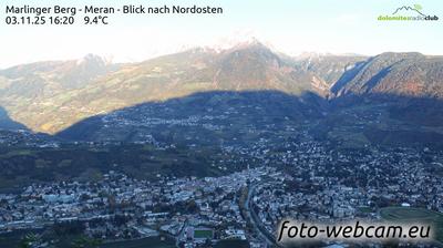 immagine della webcam nei dintorni di Lagundo: webcam Marlengo