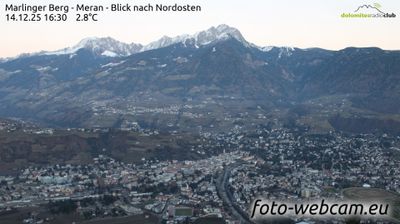 immagine della webcam nei dintorni di Ultimo: webcam Marlengo